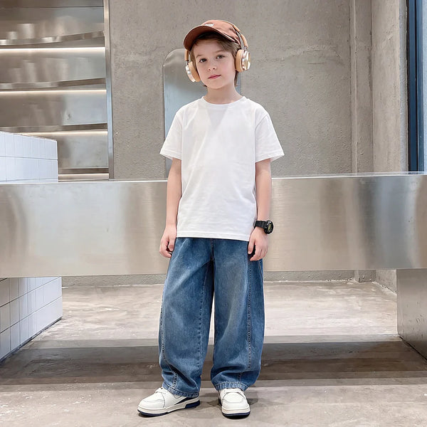 Blue Baggy Jeans